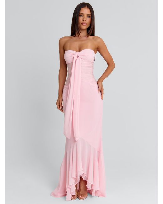Outcast Pink Bella Maxi Dress Light