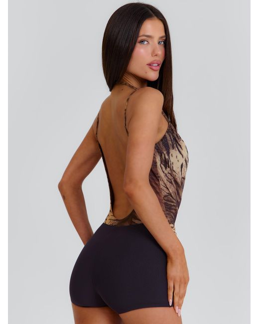 Outcast Brown Frances Playsuit Jackie