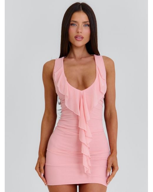 Outcast Pink Iyana Mini Dress