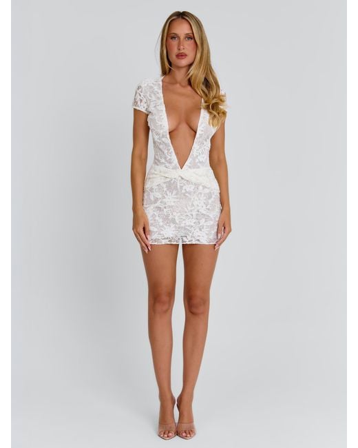 Outcast Brown Luma Mini Dress