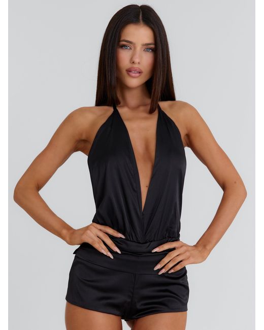 Outcast Black Emarson Playsuit