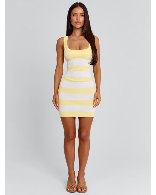 Outcast Multicolor Teresa Mini Dress Stripe