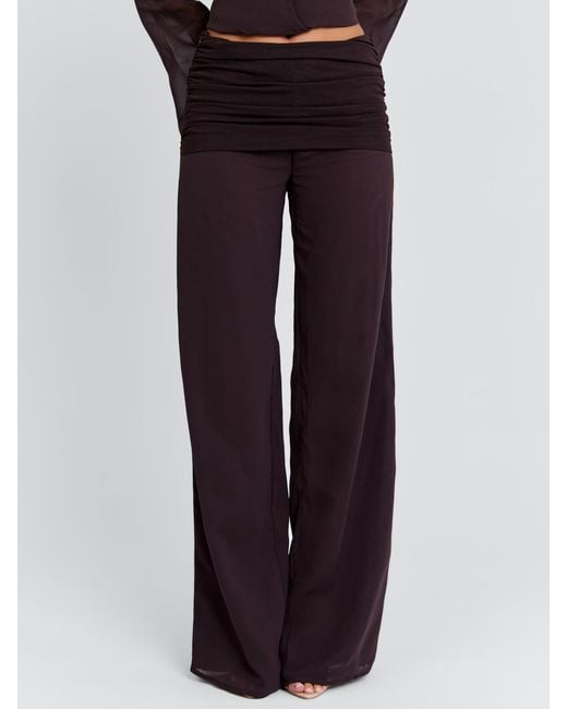 Outcast Brown Lenna Pant Chocolate