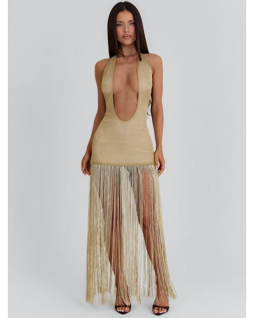 Outcast Brown Vivvian Maxi Dress