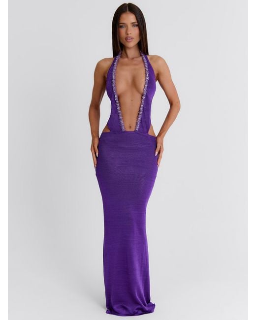 Outcast Blue Iriss Maxi Dress