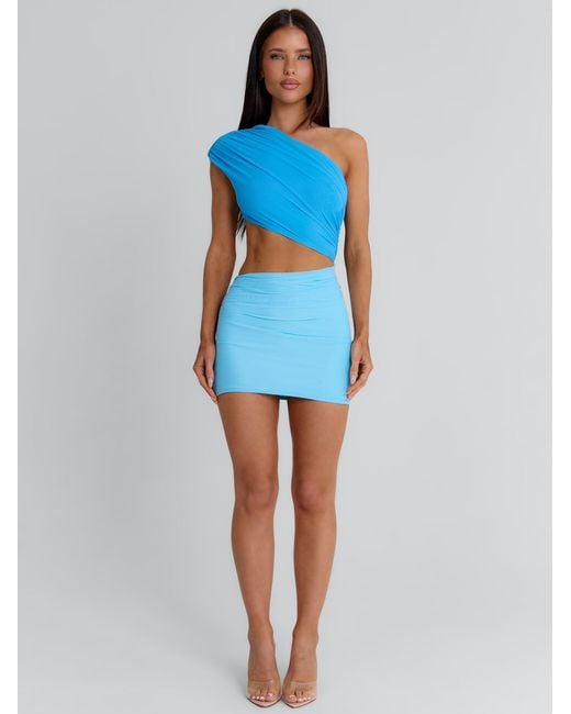 Outcast Blue Islan Mini Dress