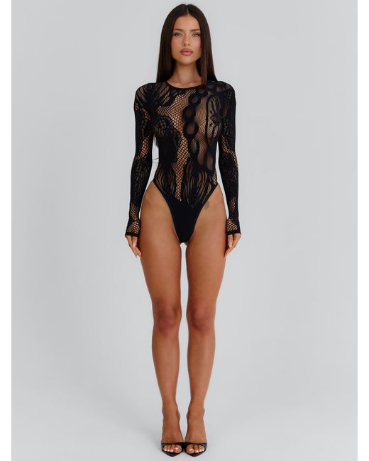 Outcast Black Aslan Bodysuit