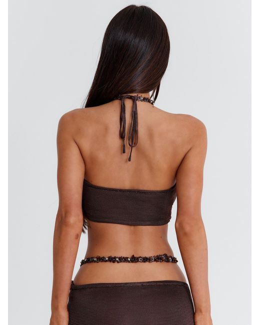 Outcast Brown Rai Top