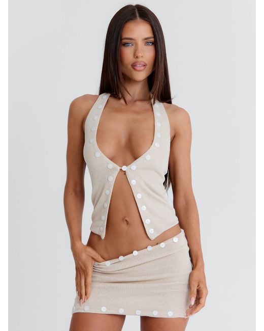 Outcast White Jovie Top
