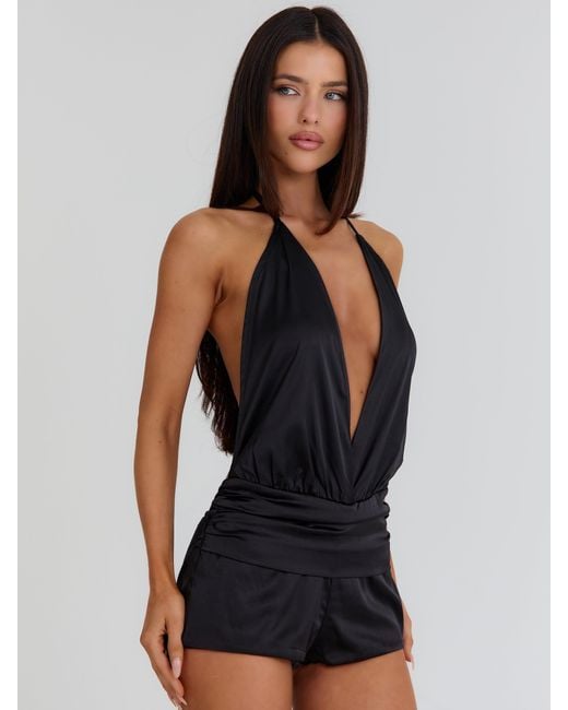 Outcast Black Emarson Playsuit