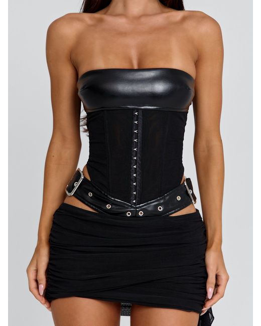 Outcast Black Desiree Mini Dress