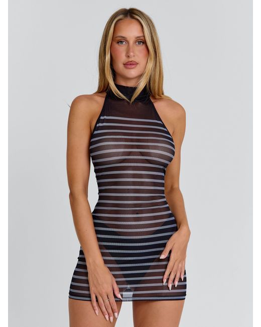 Outcast Green Skya Mini Dress