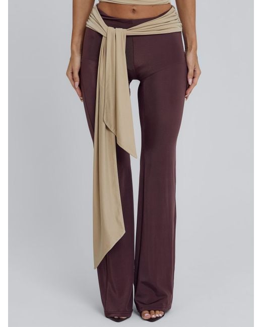 Outcast Brown Minna Pant Tan