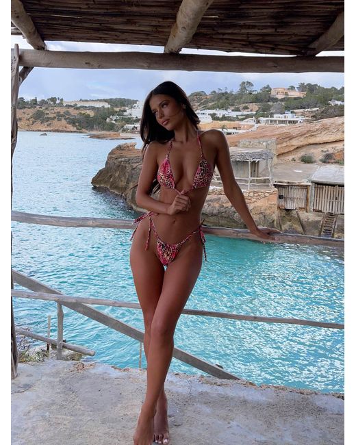 Outcast Blue Paloma Bikini Bottom Savannah
