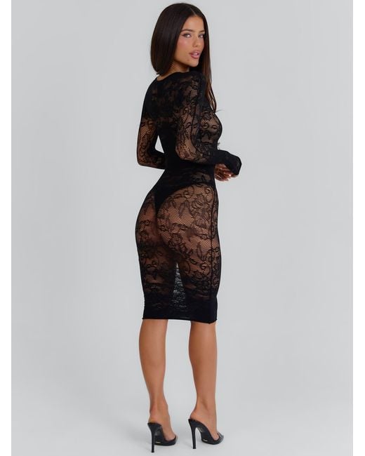 Outcast Black Linzi Midi Dress