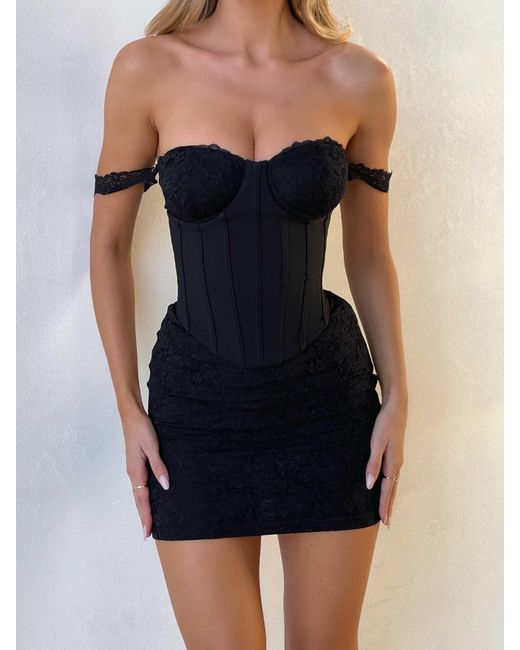 Outcast Black Zana Mini Dress