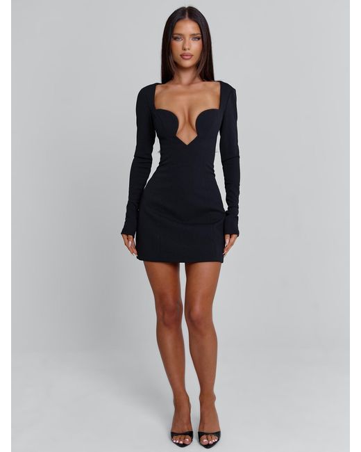 Outcast Black Rosa Mini Dress