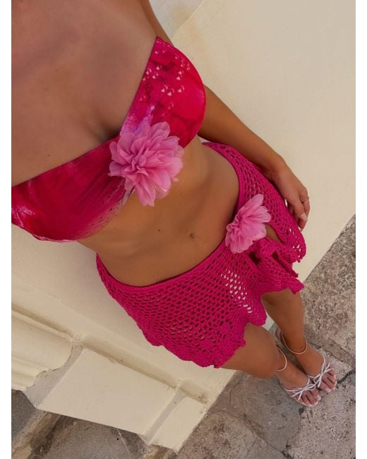 Outcast Red Vittoria Top Crimson Lily