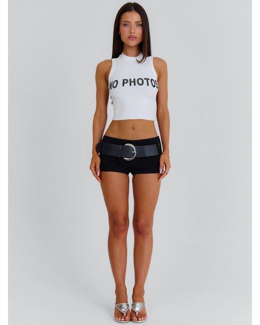 Outcast Black Razzi Tank Top