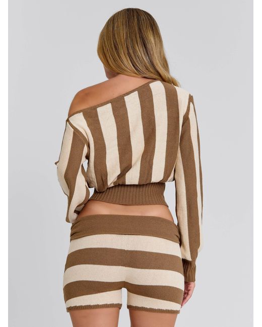 Outcast Natural Sundaze Shorts Stripe