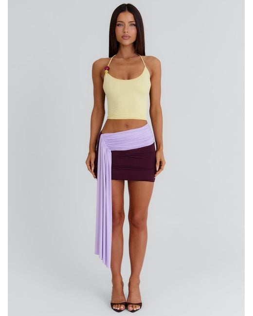Outcast Brown Kenley Mini Dress And