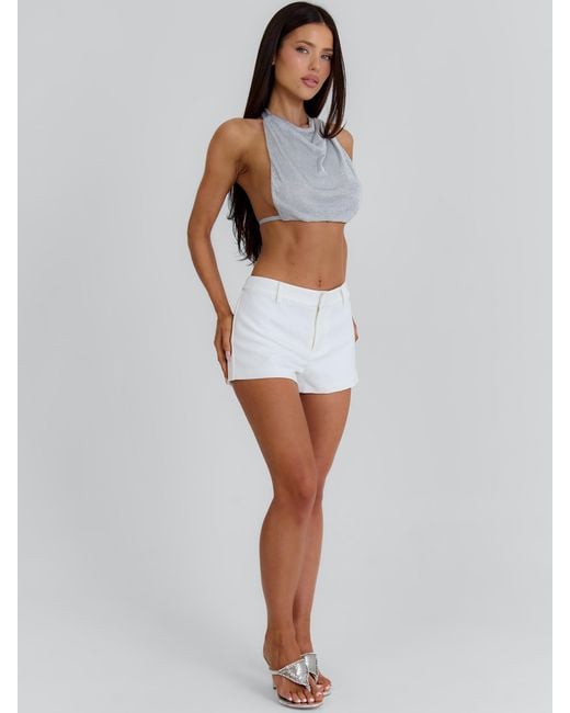 Outcast White Heidy Shorts