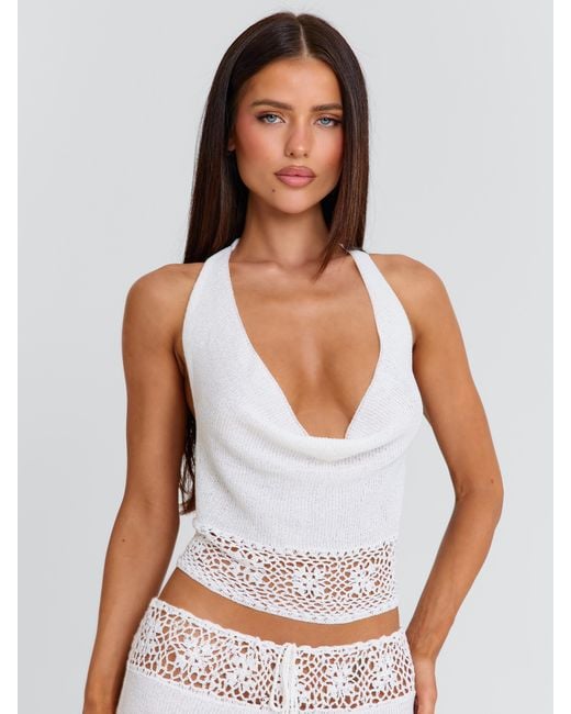 Outcast White Harriett Top
