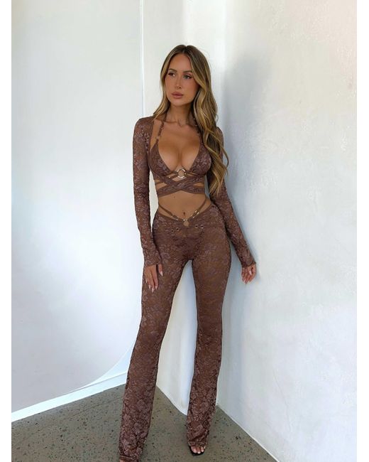 Outcast Brown Bisou Top Mocha