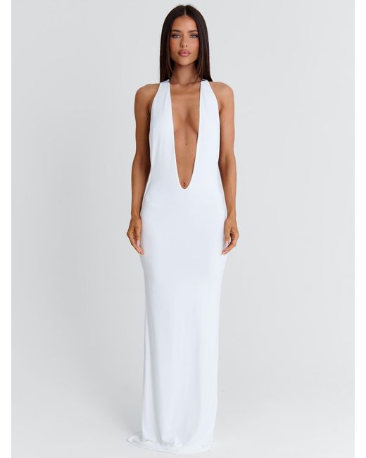 Outcast White Orgian Maxi Dress