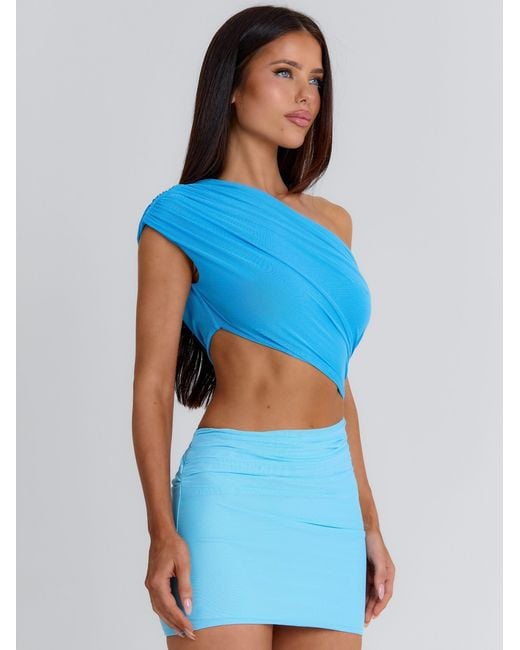 Outcast Blue Islan Mini Dress