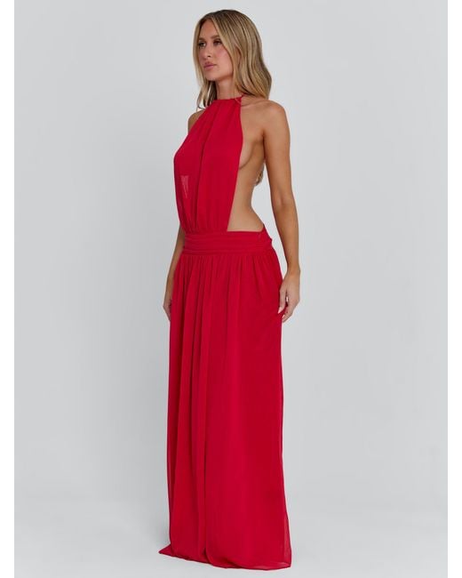 Outcast Red Loretta Maxi Dress