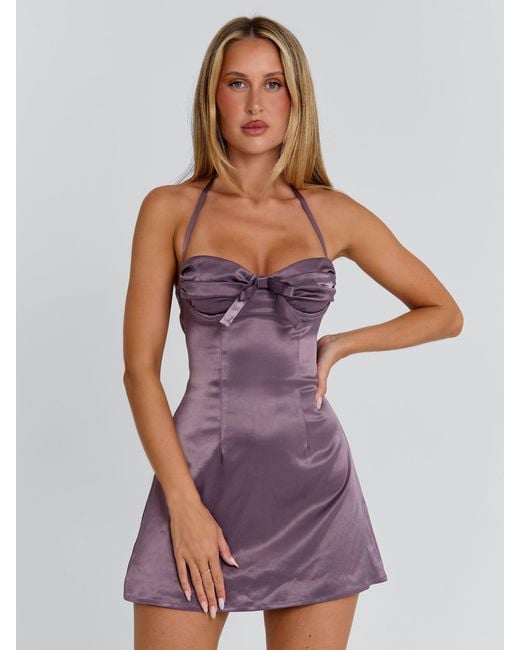 Outcast Pink Kesha Mini Dress Mauve