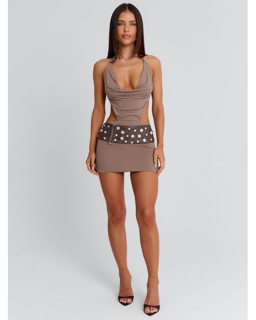 Outcast White Elly Mini Dress