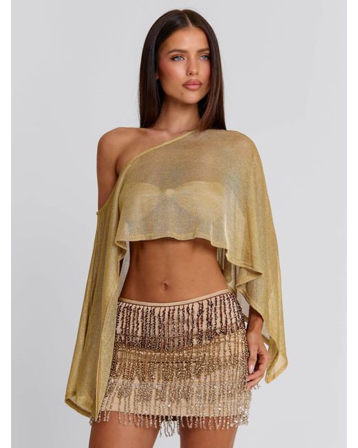 Outcast Brown Valina Mini Skirt