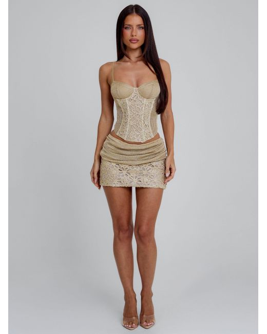 Outcast Natural Nadi Mini Skirt