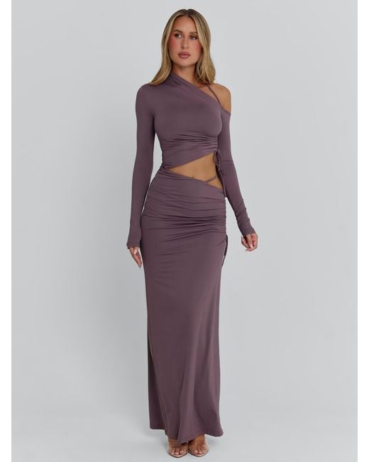 Outcast Women's Purple Seraya Maxi Dress Mauve - www.disolcolor.com