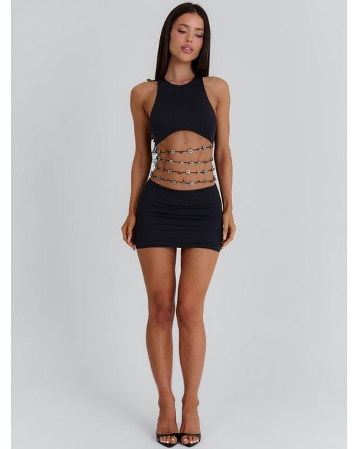 Outcast Black Meghan Mini Dress