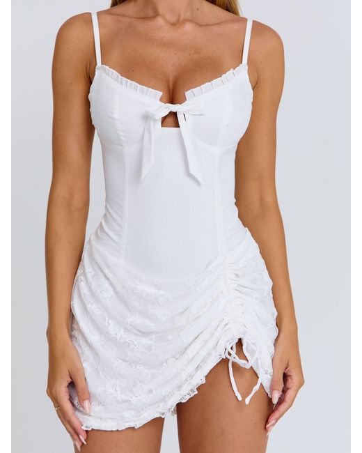 Outcast White Gigy Mini Dress