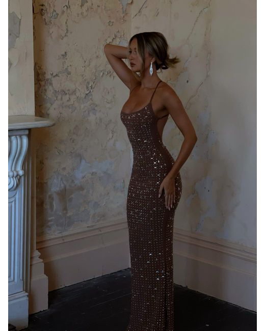 Outcast Natural Ciaran Maxi Dress