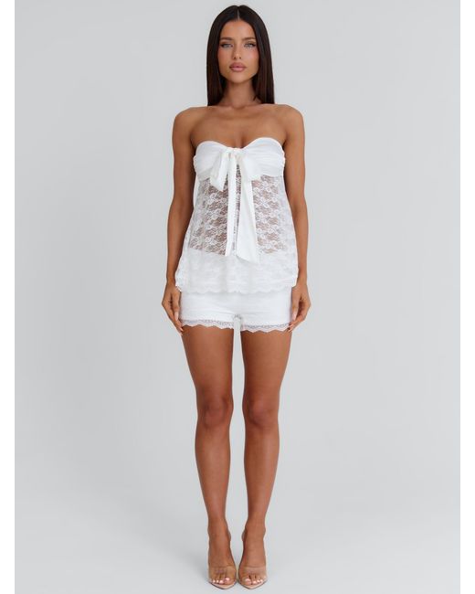 Outcast White Kelsie Top