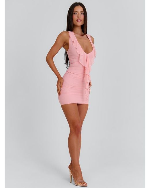 Outcast Pink Iyana Mini Dress