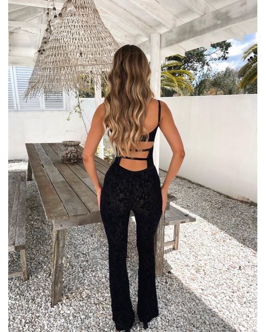 Outcast Blue Cora Jumpsuit