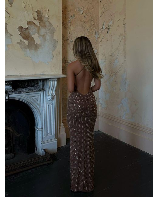 Outcast Natural Ciaran Maxi Dress