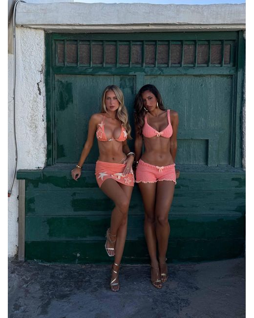 Outcast Orange Adula Top