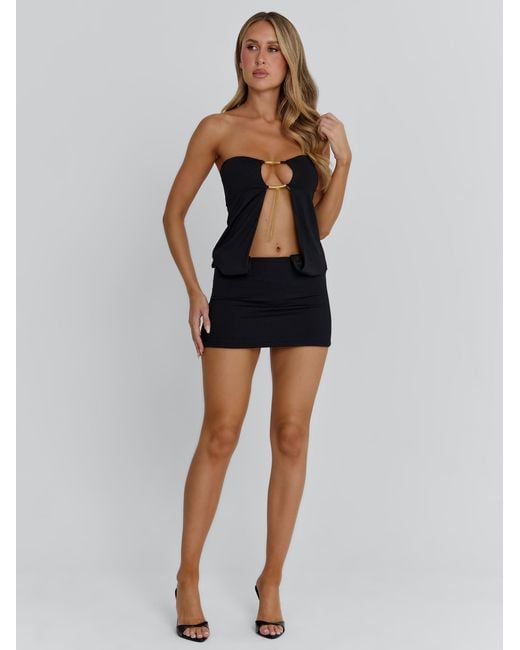Outcast Brown Azula Mini Dress