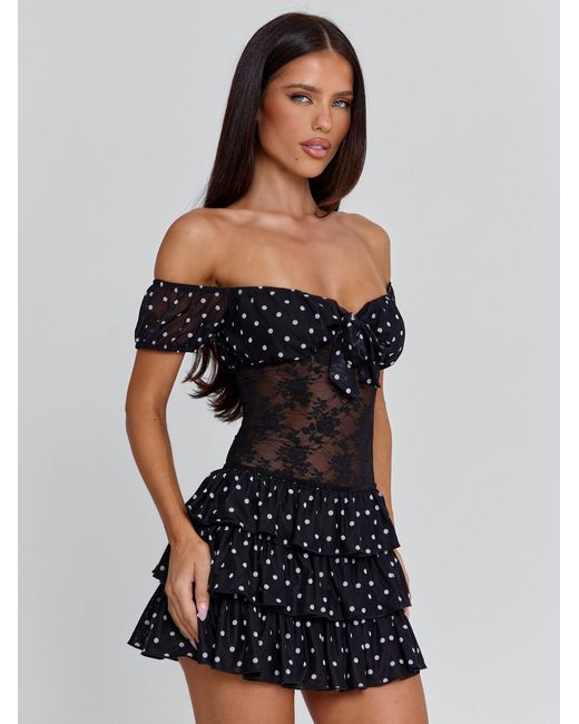 Outcast Blue Velza Mini Dress