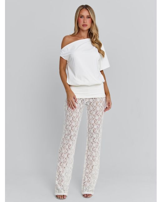 Outcast White Avenelle Pant