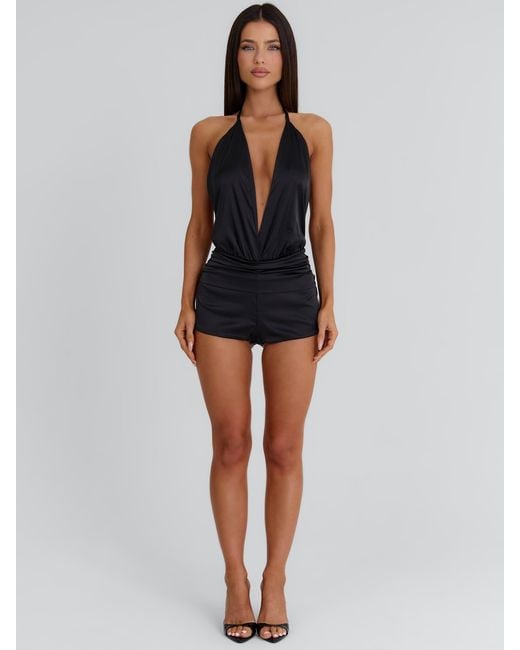 Outcast Black Emarson Playsuit