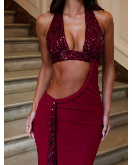 Outcast Brown Giulsy Maxi Dress