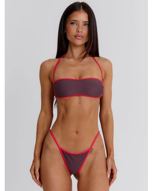 Outcast Blue Cassidie Bikini Top